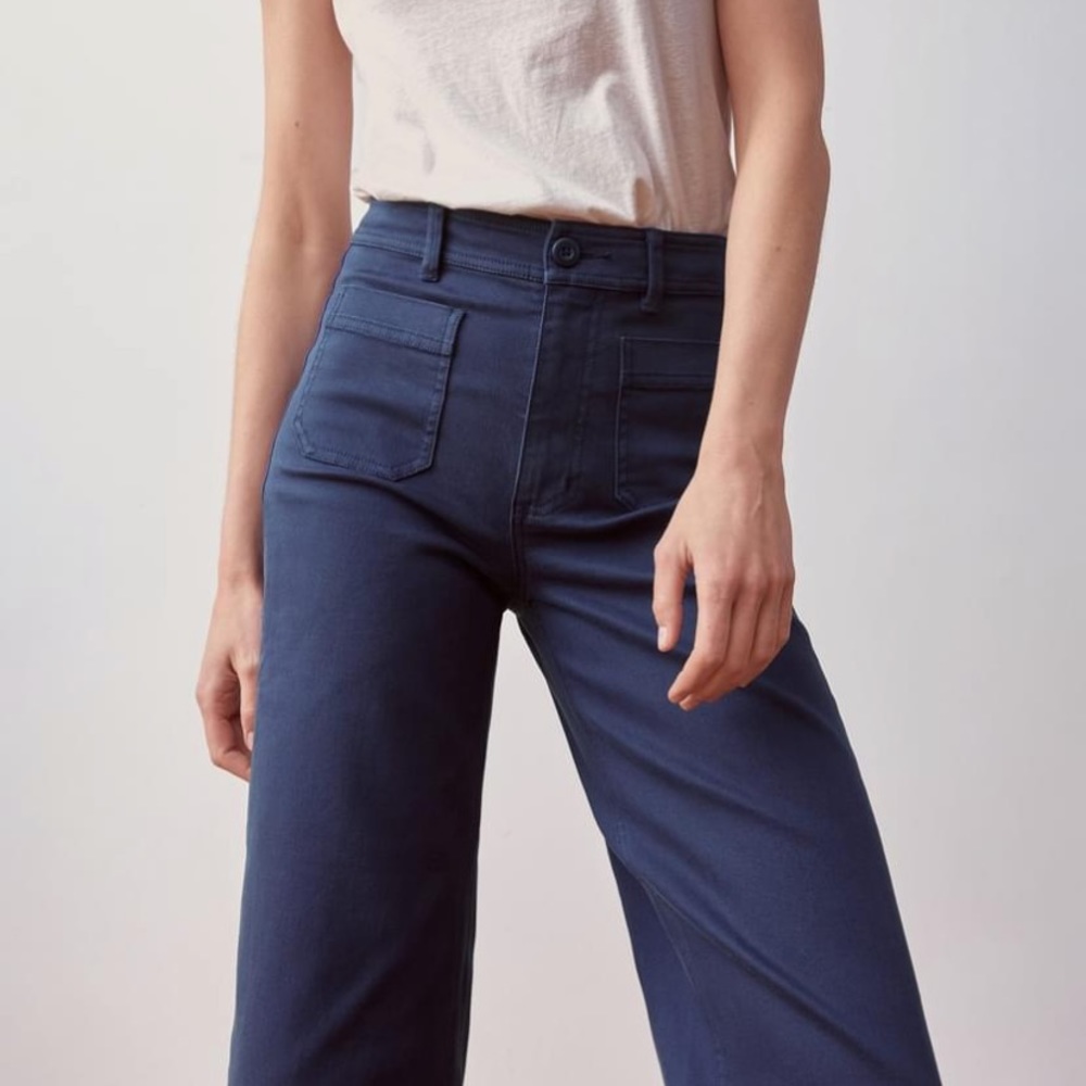 Everlane Wide Leg Crop Pant